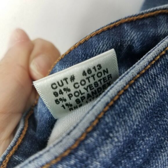 J Brand Phoebe Jeans Curvy Fit Boot Leg Medium Wash Cotton Stone Wash Size 28 - Picture 7 of 9